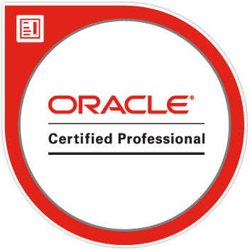 Oracle Certified Professional badge